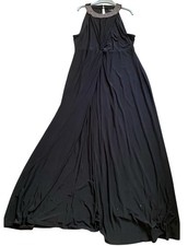 Wallis Maxi Dress Black Chic Plus Size Clothing - Size 20 NEW WITH TAGS