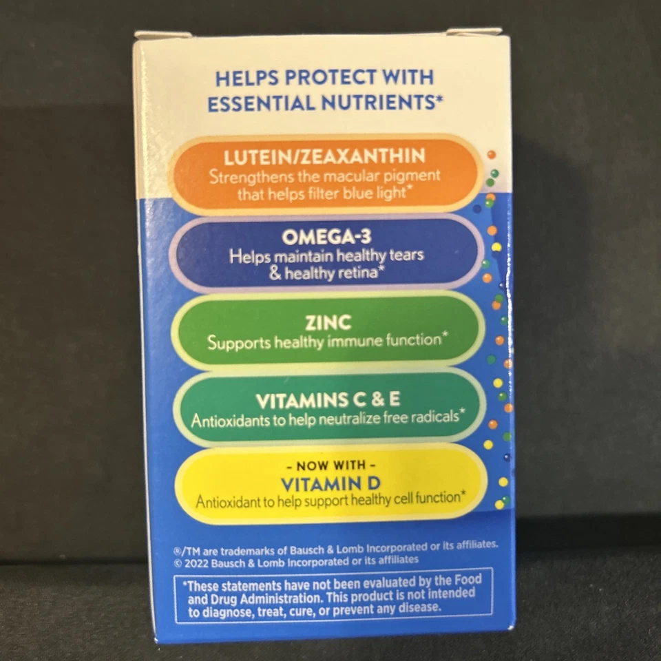 Ocuvite Salud Ocular con Vitamina D 30 Geles Blandos Foto 3 de 4