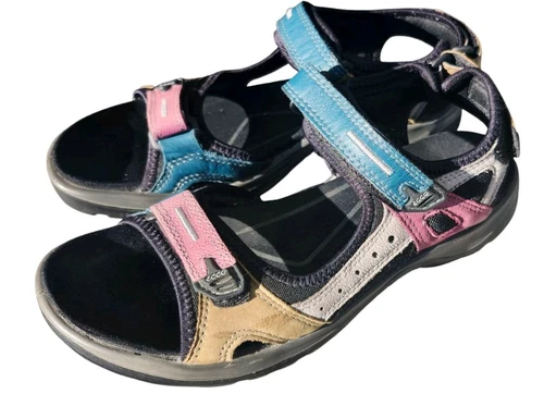 ECCO Yucatan Sandalo Sportivo Donna 41 US 10 M Multicolore