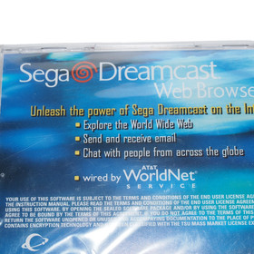 SEGA Dreamcast Web Browser (Sega Dreamcast, 1999) NEW SEALED