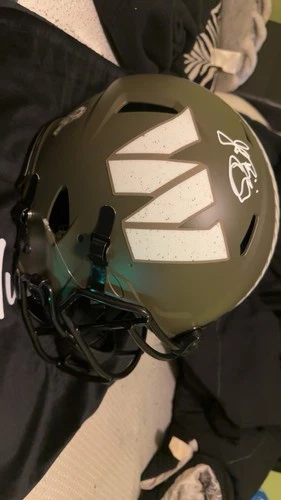 Washington Commanders Salute to Service Original Autographed Football Helmet