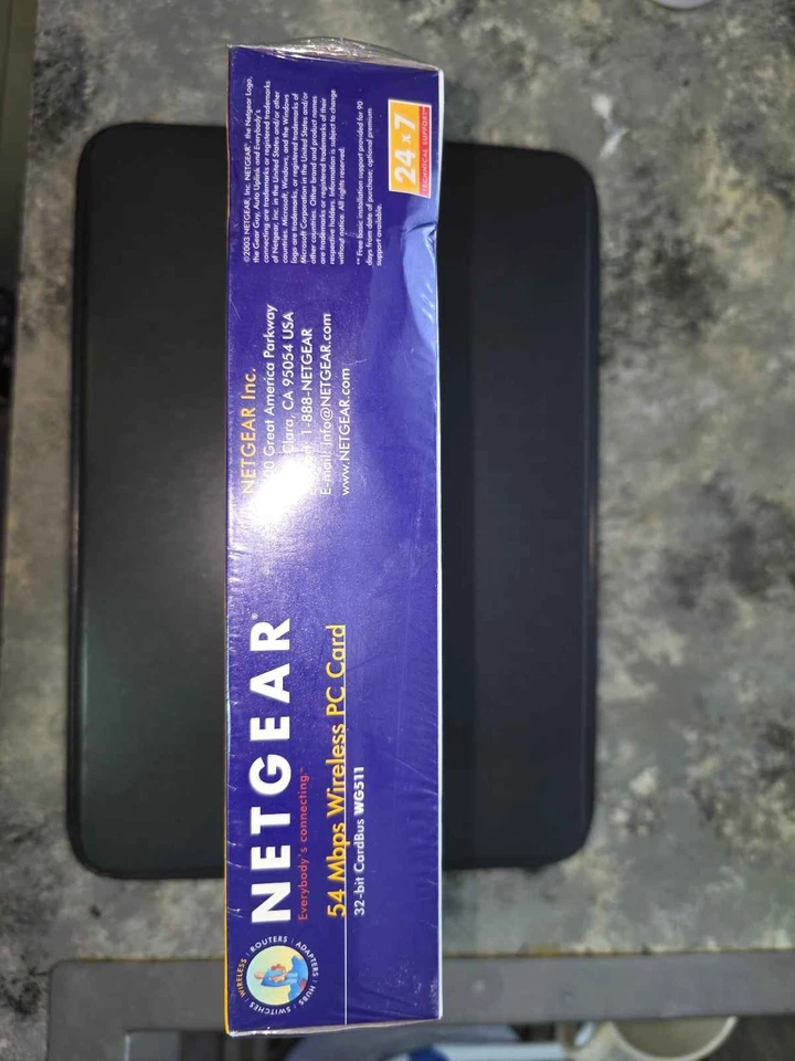 Netgear WG511 54Mbps 802.11g Wireless PC Card CardBus Adapter - Image 4 of 4