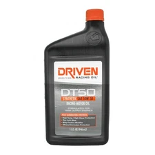 DRIVEN RACING OIL DT50 10w50 Synthetic Oil 1 Qt Bottle- 02806