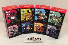 2026 McDONALD'S HELLO KITTY  FRIENDS x GODZILLA HAPPY MEAL COMPLETE 8 TOY SET