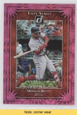2019 Panini Donruss Elite Series Pink Firework Mookie Betts #ES7 READ qx0