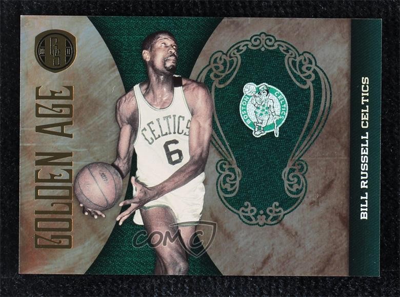 2010-11 Panini Gold Standard Golden Age 180/299 Bill Russell #20 HOF 00d2