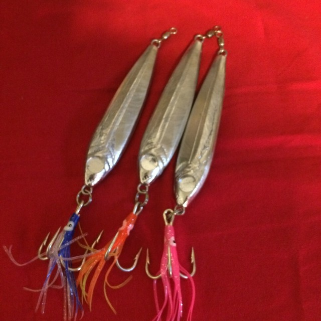316 oz Fish Diamond style Jig Anchovy Lure. FOR COD,STRIPER,TUNA