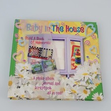 Baby In The House Photo Album Memory Book Journal All in One Keepsake Gift NEW