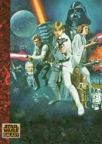 STAR WARS GALAXY SERIES 1 BASE / BASIC CARDS 1 TO 140 CHOOSE BY TOPPS 1993 - Picture 63 of 132