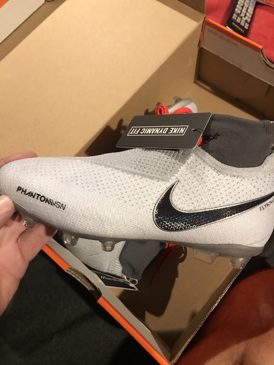 NIKE Jr Phantom VSN Elite DF FG/MG AO3289-060 Pure Platinum NIKE Jr Phantom VSN Elite DF FG/MG AO3289-060 Pure Platinum