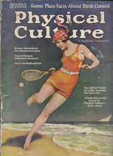 Physical Culture Beach Bathing Suit Girl 1924 Fitness Gerald B Emerson Babe Ruth