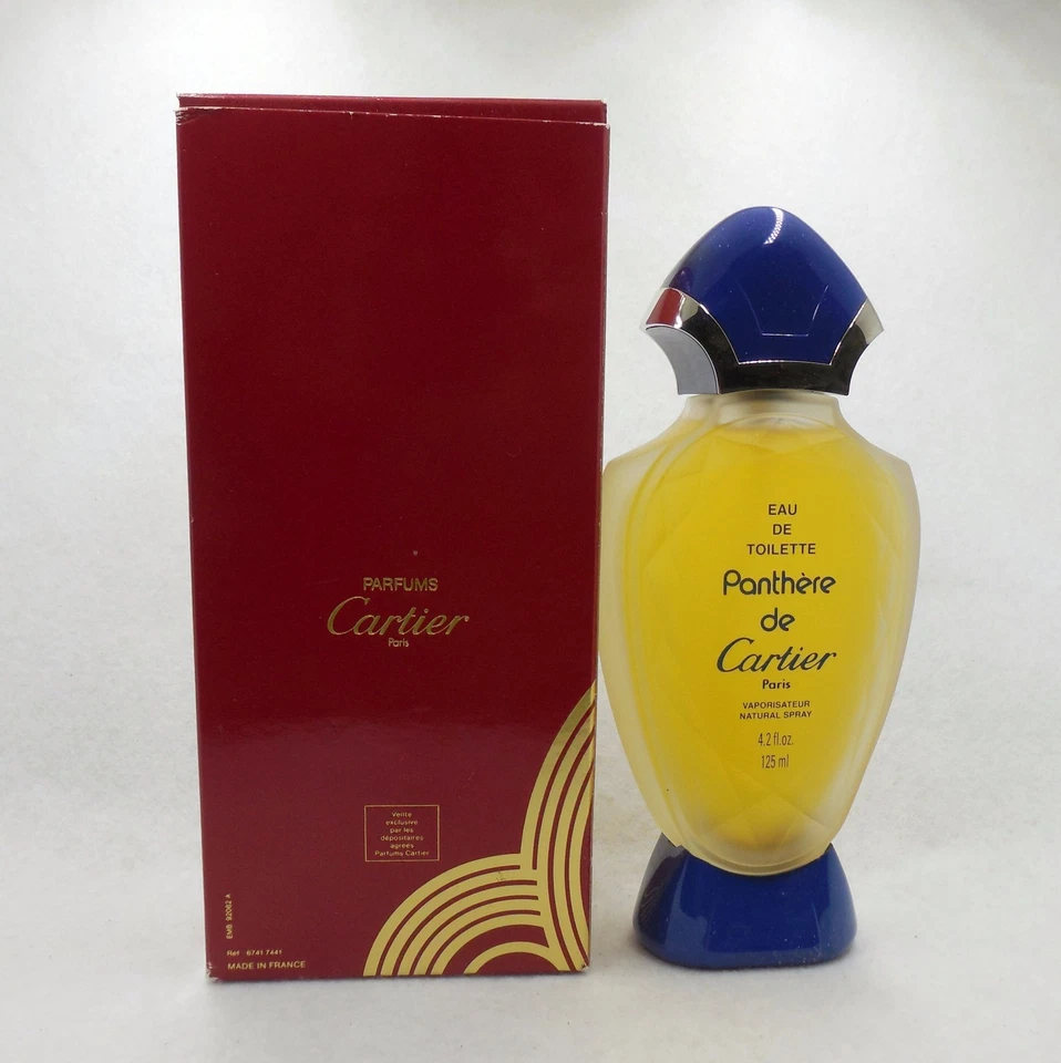 PANTHERE DE CARTIER DE PARFUMS CARTIER EDT SPRAY 125 ML/4,2 FL OZ. VINTAGE (D)  Foto 2 de 2