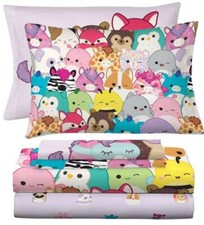 Squishmallows Kids Microfiber Sheet Set-W12856411604, W19343213654