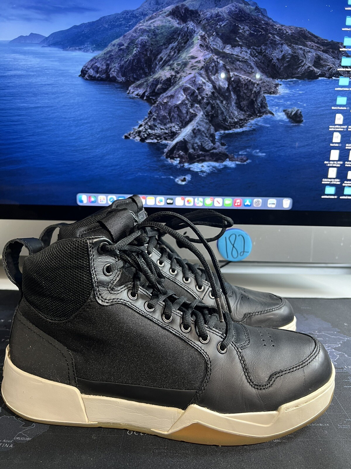 g star raw mens shoes Rackam core mid nubuck Size 12