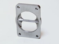 T6 Divided To 3.5 Inch Inlet Transition Turbo Flange 12 Cnc S400 Twin Scroll T6 Divided To 3.5 Inch Inlet Transition Turbo Flange 12 Cnc S400 Twin Scroll
