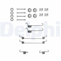 Delphi LY1110 ZubehöRsatz, Bremsbacken FüR CitroËN Peugeot