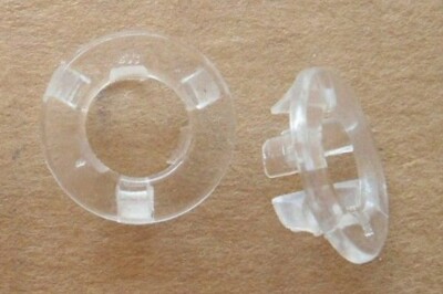 2 VINTAGE NOS DOOR LOCK KNOB FERRULES! FOR 1960'S & UP FORD/MERCURY PICKUP ETC