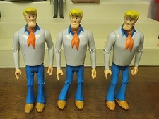 Lot Of 3 Scooby-Doo Action Figures: Shaggy, Daphne Fred