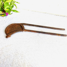 19c Vintage Primitive Handmade Big Size Betel Nut Cutter Rare Collectibles I79