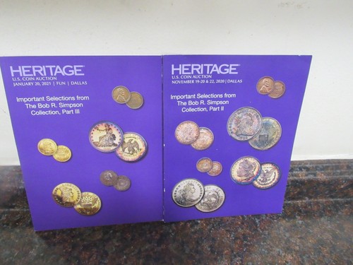 Heritage Auction 6 Catalogs of The Bob R. Simpson Collection | eBay