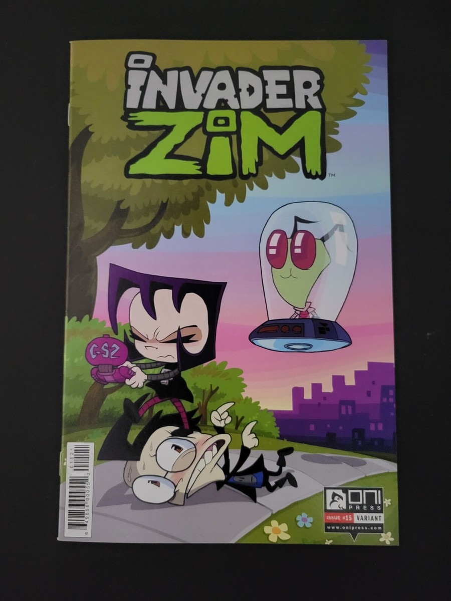 INVADER ZIM #15 (2016) - Shmorky Variant HTF ONI Press | eBay