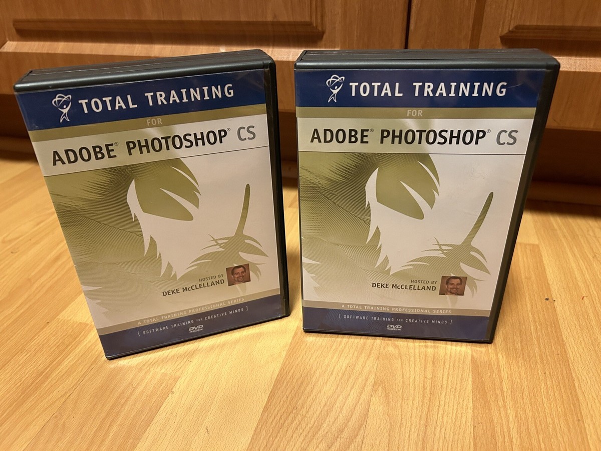 Adobe Photoshop CS TOTAL TRAINING DVD Parts 1 and 2 Deke Adobe Photoshop CS TOTAL TRAINING DVD Parts 1 and 2 Deke