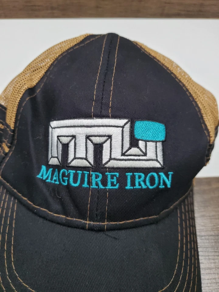 Gorra Maguire Iron 2 Rayas Camionero Gorra Snap Back Ajustable Foto 2 de 4