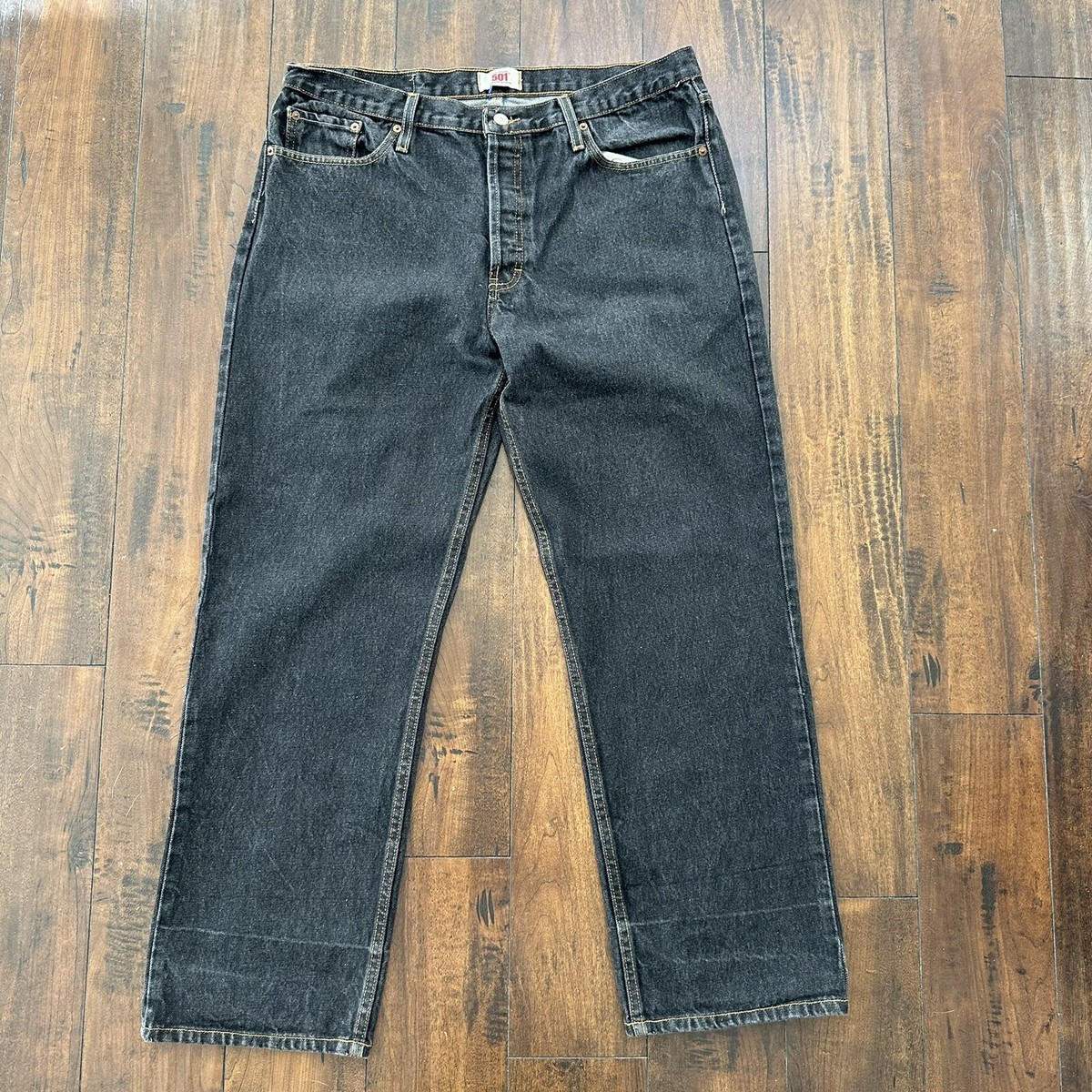 Vintage 90s Levis 501 XX 38x30 USA Tag Jeans Black 80s Act Vintage 90s Levis 501 XX 38x30 USA Tag Jeans Black 80s Act
