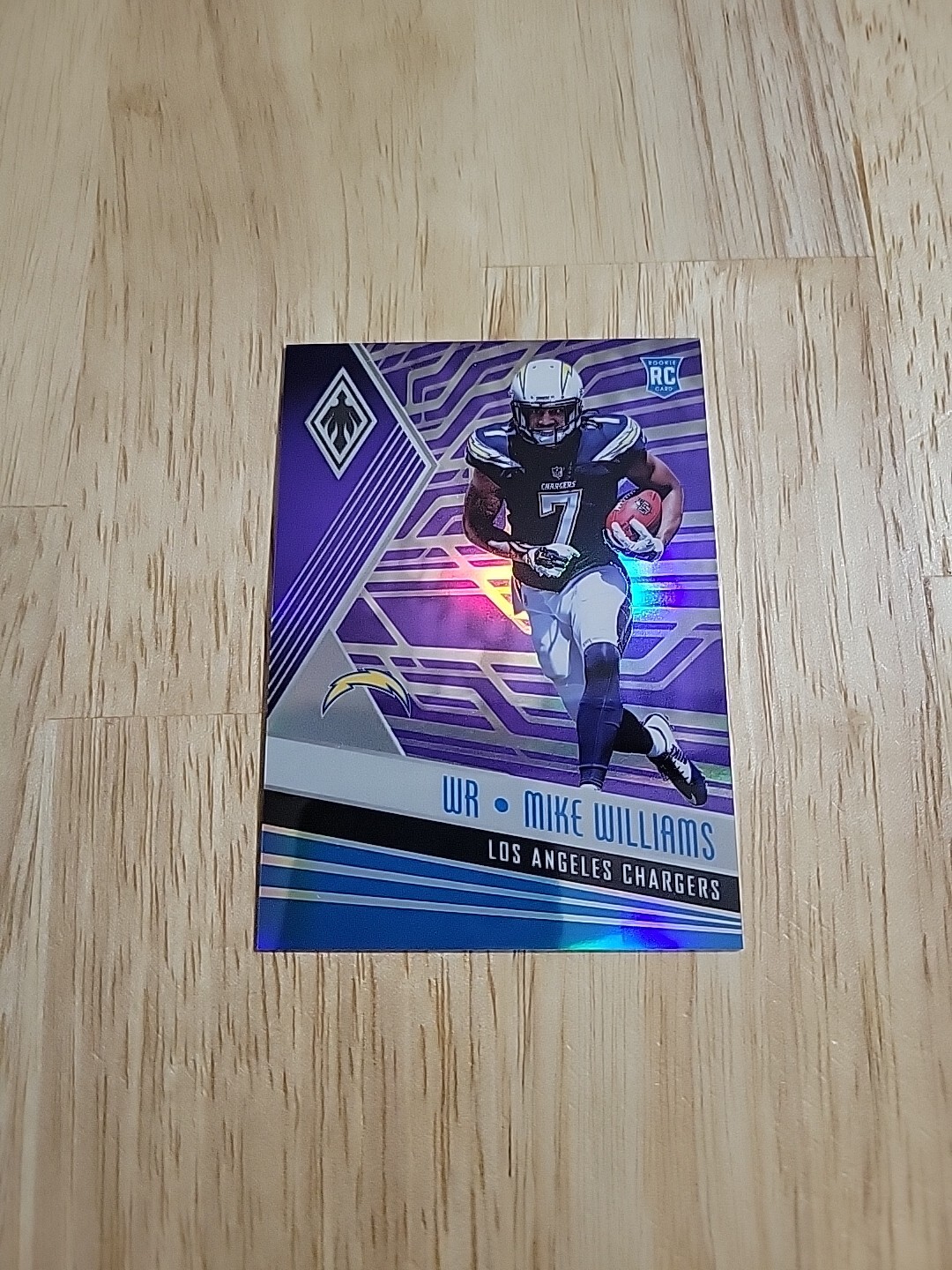 2017 Phoenix MIKE WILLIAMS Purple Prizm /149 #122 Rookie Chargers Jets SP