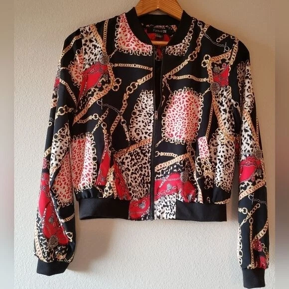 Scarf print bomber jacket clearance