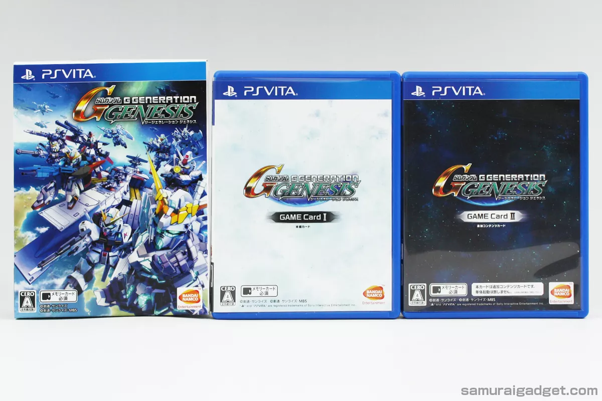 SD Gundam G Generation Genesis PS VITA USED Japan Import