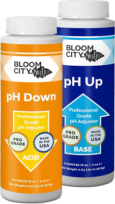 Bloom City Professional pH up + down Control Kit for Optimal Nutrient Uptake