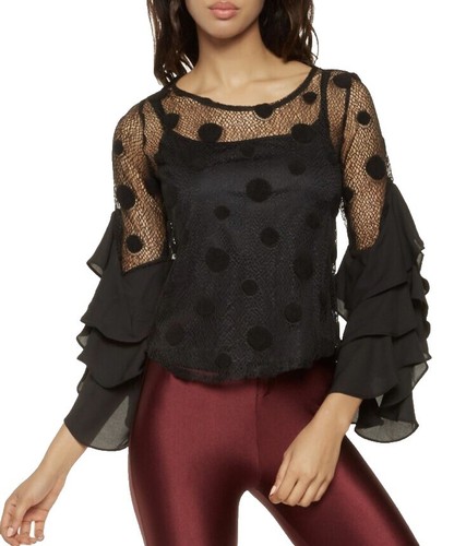 ベル Joseph Ribkoff Black/Multi with Grommets Top Style 232265 NWT | eBay