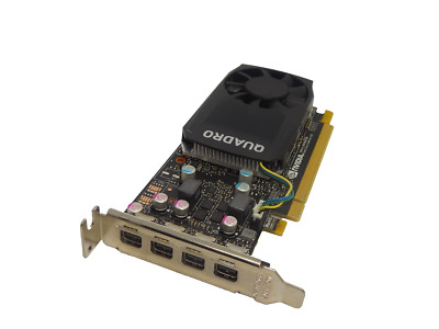 PNY QUADRO P600 2GB PCI-e 3.0 x16 GRAFIKKARTE 4 X MINI DISPLAYPORT #GK11556