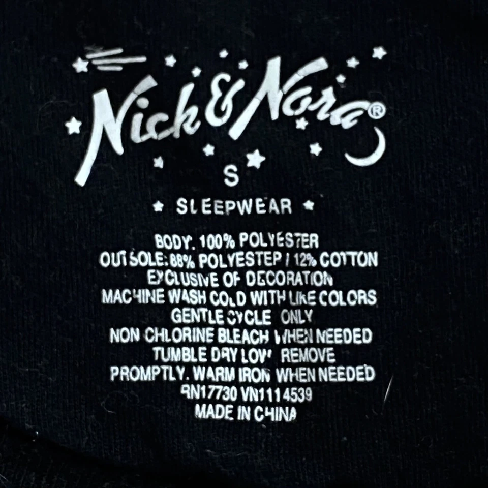 Pijama Nick And Nora Cheetah tamanho pequeno pé dorminhoco PJ rosto a pé uma peça - Imagem 4 de 4