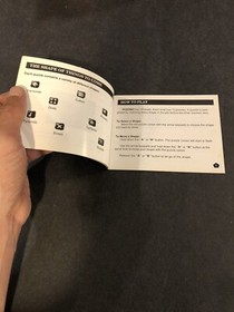 puzznic nes Manual Only