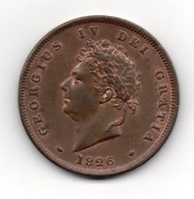 1826 Penny, George IV