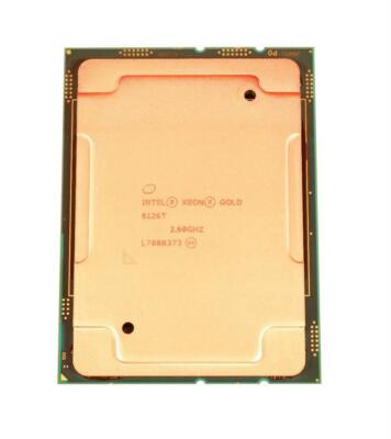 Intel Xeon Gold 6126T 19.25M, 2.60 GHz CD8067303593100 SR3J9 TESTED VERY GOOD