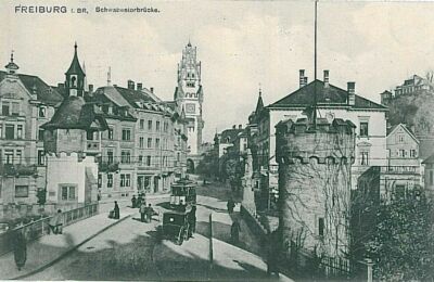 11766 - Ansichtskarten VINTAGE POSTCARD - Deutschland GERMANY - Freiburg i. Br.