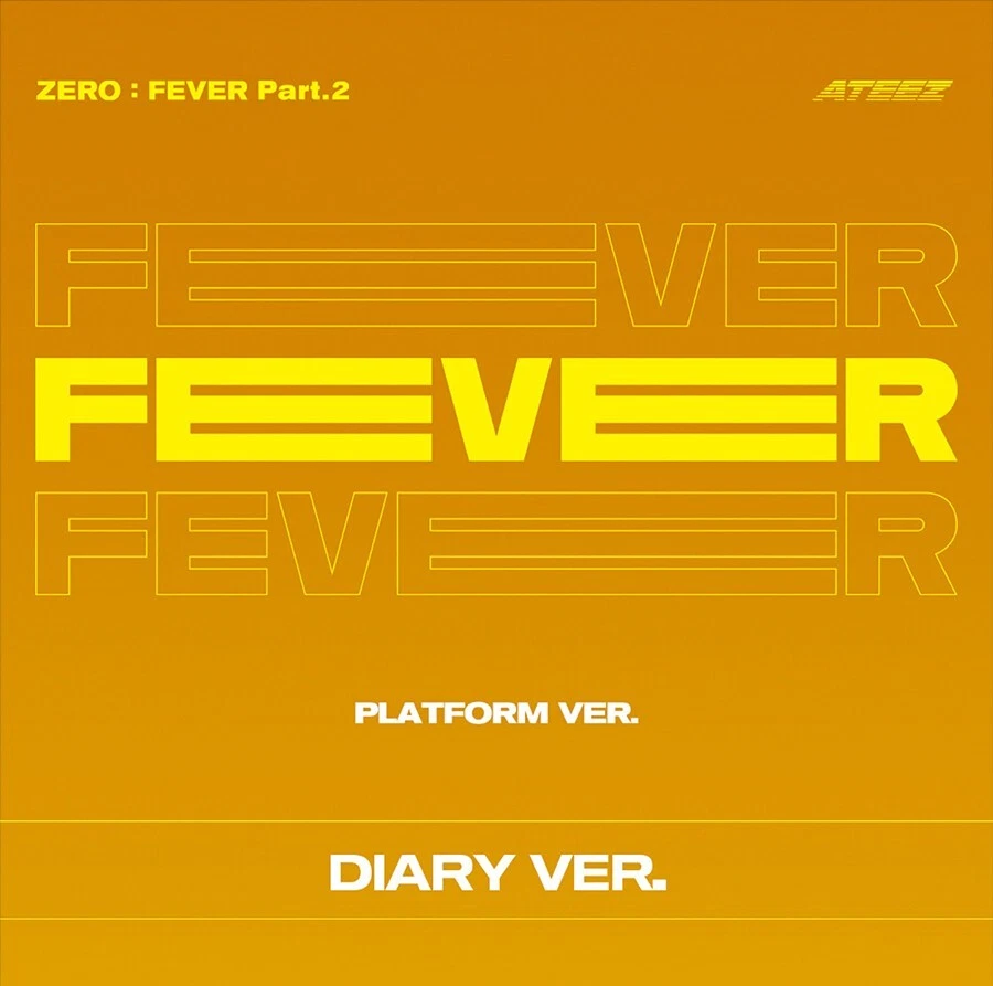 ATEEZ ZERO:FEVER PART.2 Album PLATFORM 3 Ver SET/3 QR+6 Photo Card