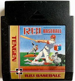 3 BASEBALL ORIGINAL VINTAGE NINTENDO NES GAME CARTRIDGES ~ BASES LOADED ~ R.B.I.