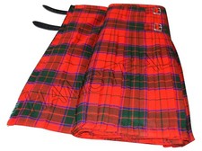 Robertson Red Tartan Scottish Highland Traditional Pleated To Sets New Kilts.