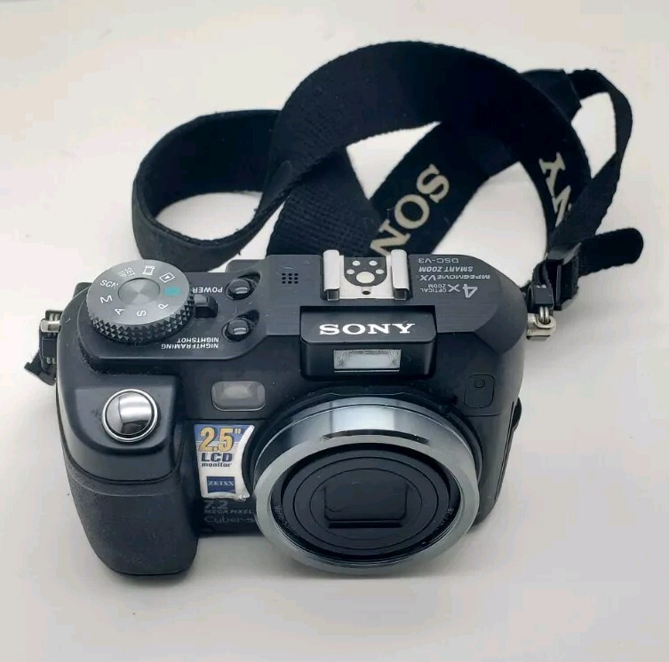 Sony Cyber Shot DSC-V3 4X Zoom 7.2mp Camera | eBay