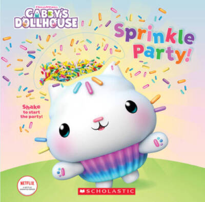 Sprinkle Party (Gabbys Dollhouse Novelty Board Book) - Paperback - GOOD
