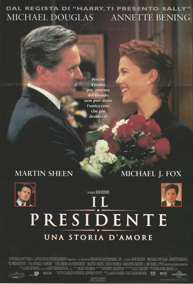 Locandina di Il presidente - Una storia d'amore (1995)