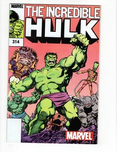 Incredible Hulk 314 1985 Marvel 1st Art Of John Byrne Ebay