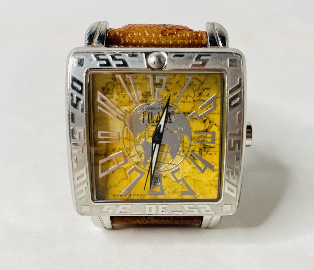 PRIMA CLASSE   ALVIERO MARTINI 腕時計 Alviero Martini Watch Leather World Strap 1st Classe First Classe