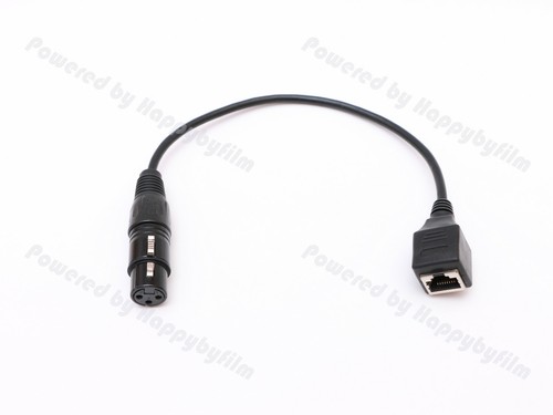 3-Pin XLR Female to RJ45 Female DMX Adapter Cable for DMX512,LED Controllor - Picture 2 of 7