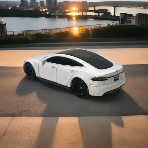 2012-2024 Tesla Model S Collectible 1/64 Scale Diecast Model - Picture 3 of 4