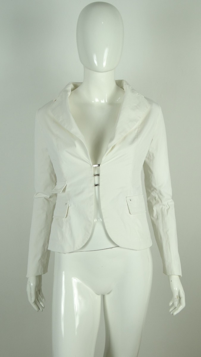 CELYN B GIACCA JACKET DONNA BIANCA TAG SIZE 42